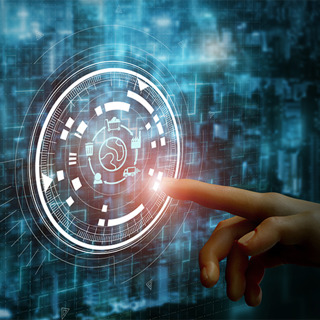 Business intelligence value chain and data-driven decision concept