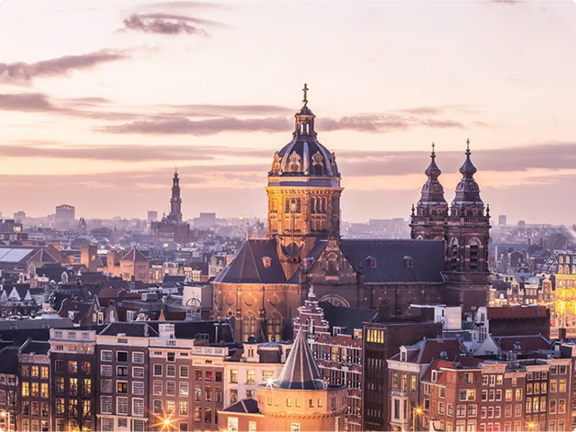 City Spotlight Amsterdam Netherlands