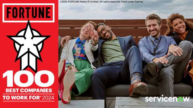 Fortune 100 Best Companies to Work For 2024: a group of people sitting on a bench