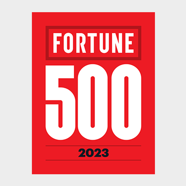 Fortune 500 2023 badge