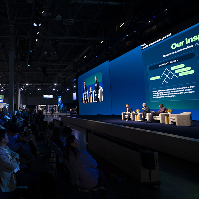 Attendees at the security and risk keynote at Knowledge 2026