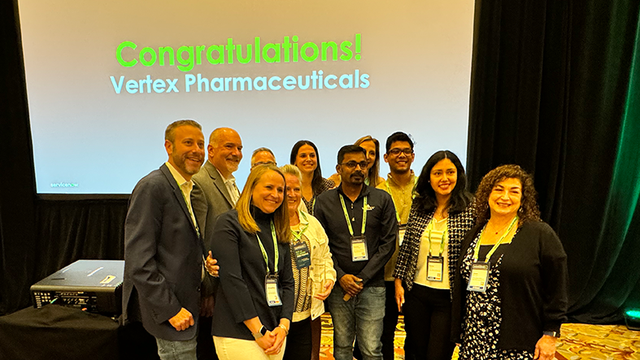 Best Employee Portal Contest winner Vertex Pharmaceuticals at Knowledge 2024