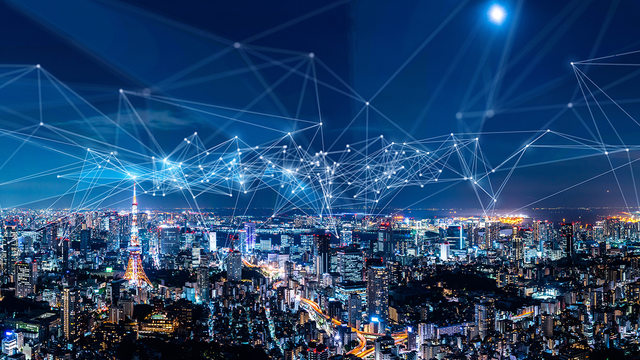 A smart, connected city