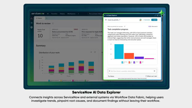 ServiceNow AI Data Explorer