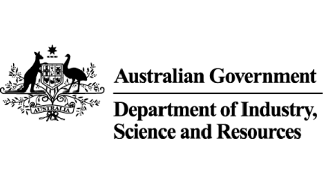 Australian Government Department of Industry, Science and Resources logo