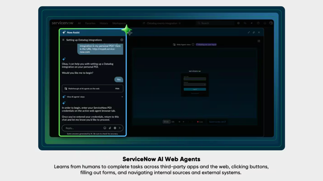 ServiceNow AI Web Agents