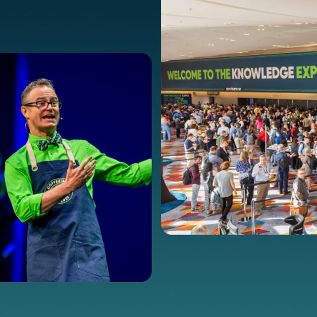 Attendees at ServiceNow Knowledge