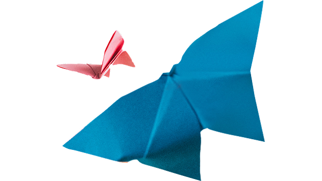 complex puzzle origami image