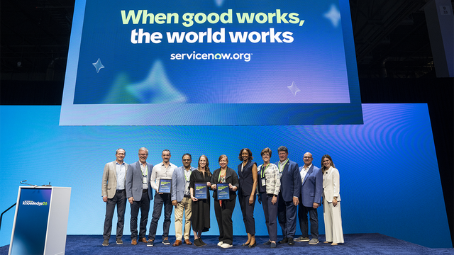 2026 ServiceNow.org Partnership for Good Grant winners