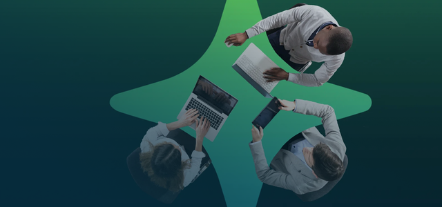 image for emplyee working on table