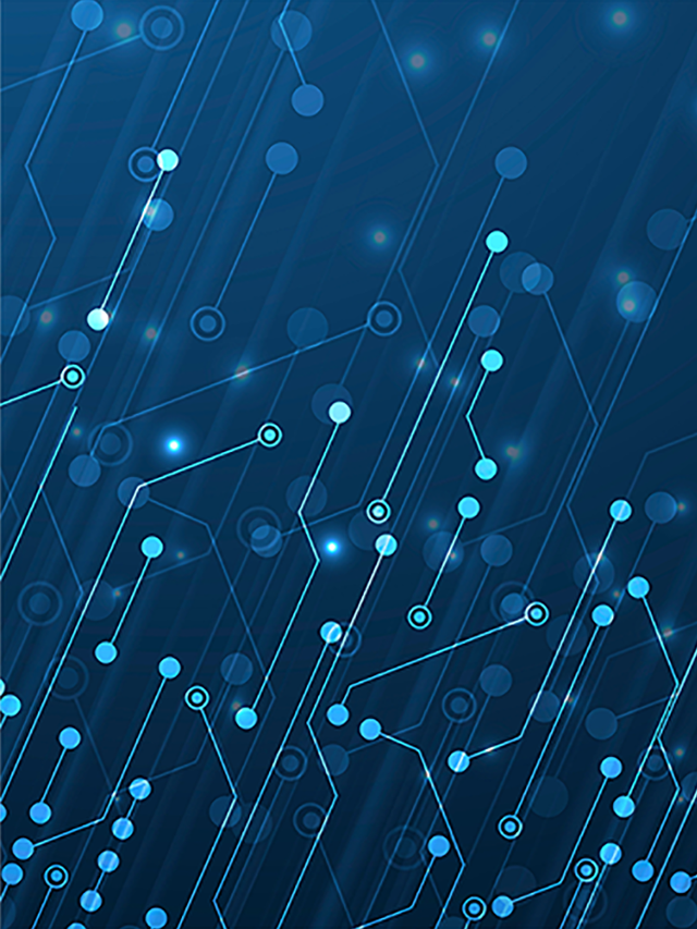 Abstract structure circuit computer technology business background