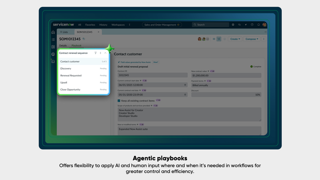 Agentic playbooks offers flexibility to apply AI and human input where and when it's needed in workflows for greater control and efficiency.