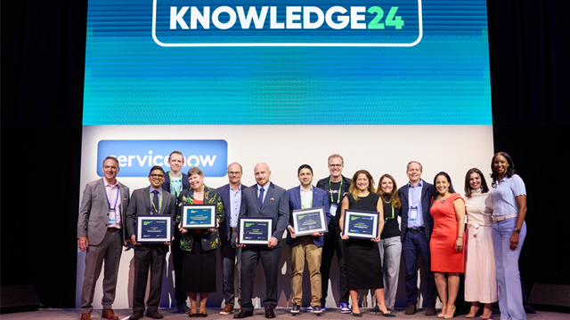 Recipients of the ServiceNow Partnership for Good Grant at Knowledge 2024