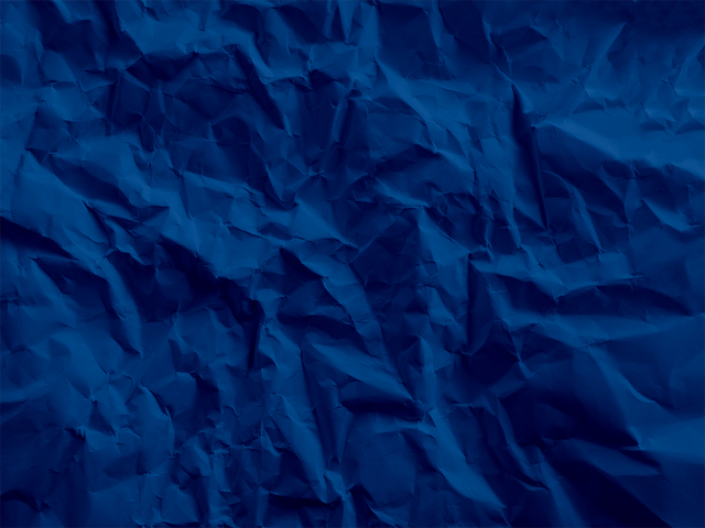 Blue crumpled background
