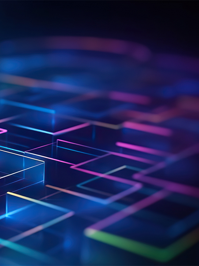 Modern digital abstract 3D background