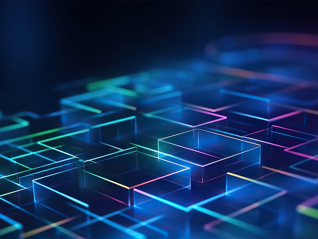 Modern digital abstract 3D background